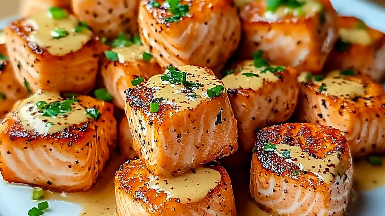 Crispy Spicy Salmon Bites Recipe | Quick & Flavorful (2025)