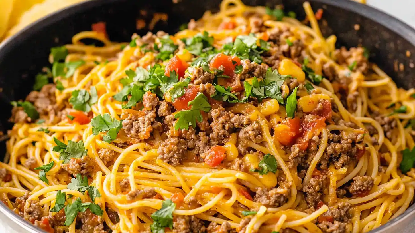 Taco Spaghetti Recipe: A Cozy Winter Fusion of Mexican and Italian Comfort