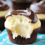 boston cream pie cupcakes with custard filling and ganache