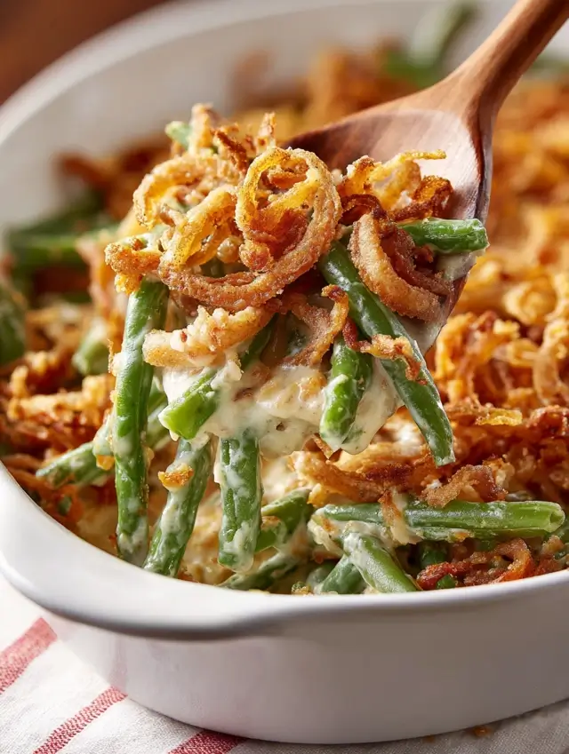 Green Bean Casserole Campbell’s | Classic Holiday Favorite