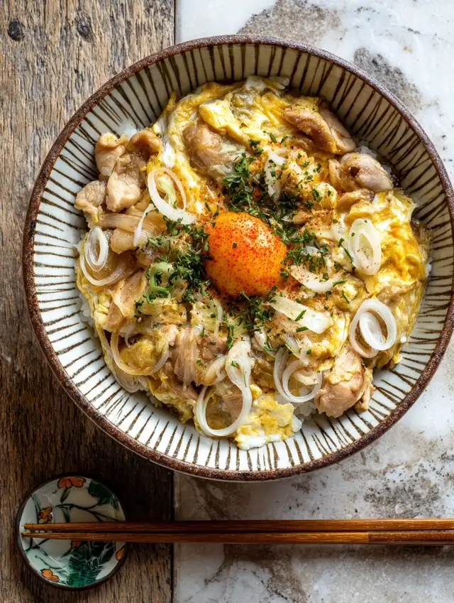 Homemade Oyakodon (Chicken and Egg Bowl) | Easy Authentic Recipe