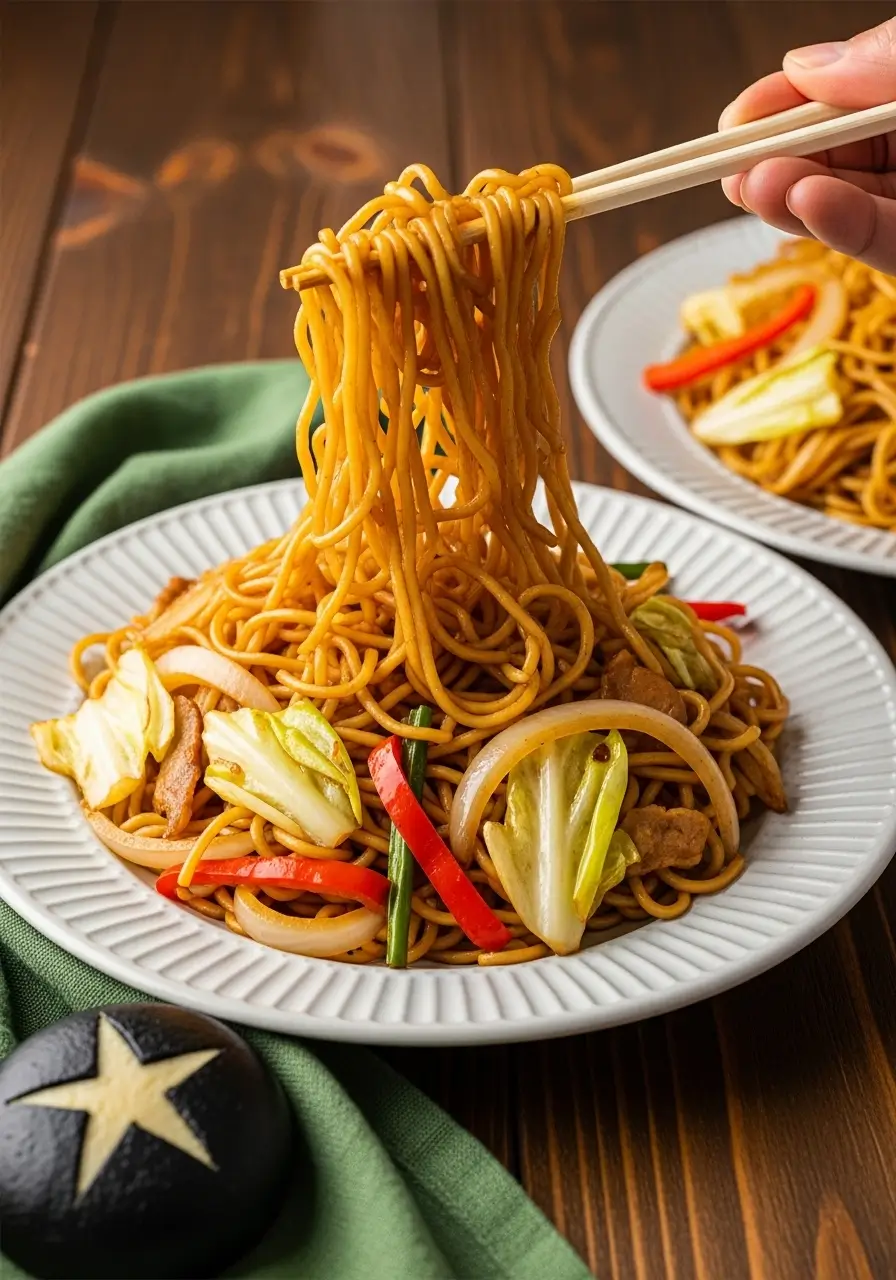 Quick Japanese Yakisoba Noodles | Easy Authentic Recipe